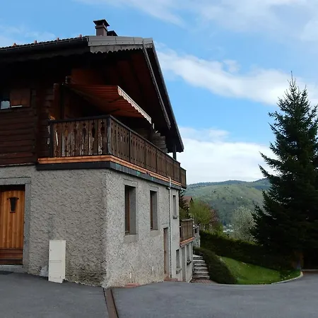 Fabulous Mountain View Chalet With Sauna In * La Bresse